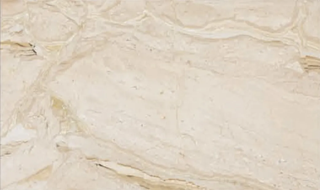 Breccia Beige slab, cream ground with flowing breccia veins