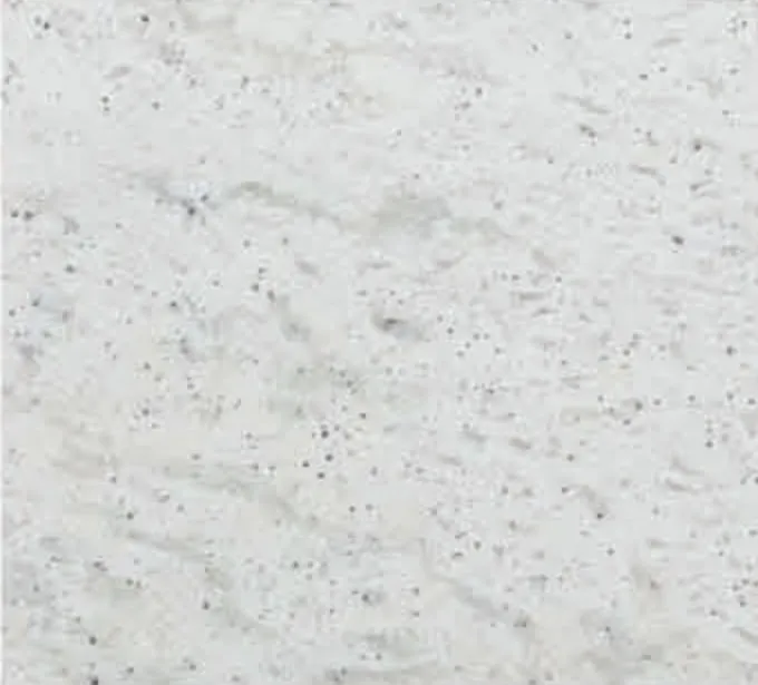 Colonial White slab, white ground with light grey clouding