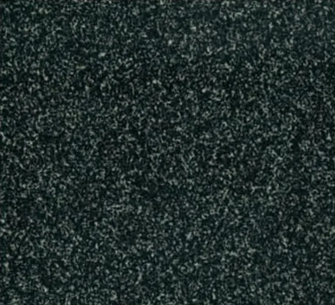 Hassan Green swatch, dark green-black ground with fine light specks