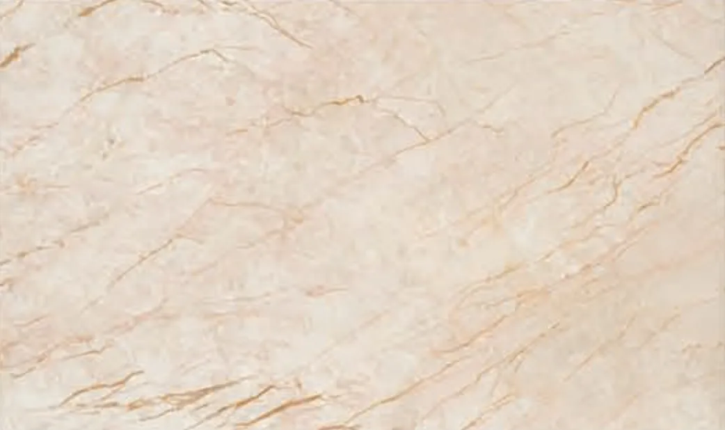 Italian Beige slab, peach-beige ground with fine rust veining
