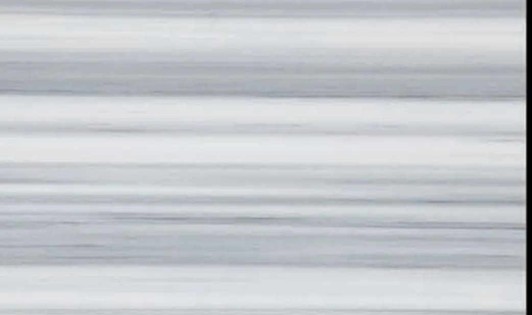 Marmara White slab, white ground with straight, parallel grey stripes