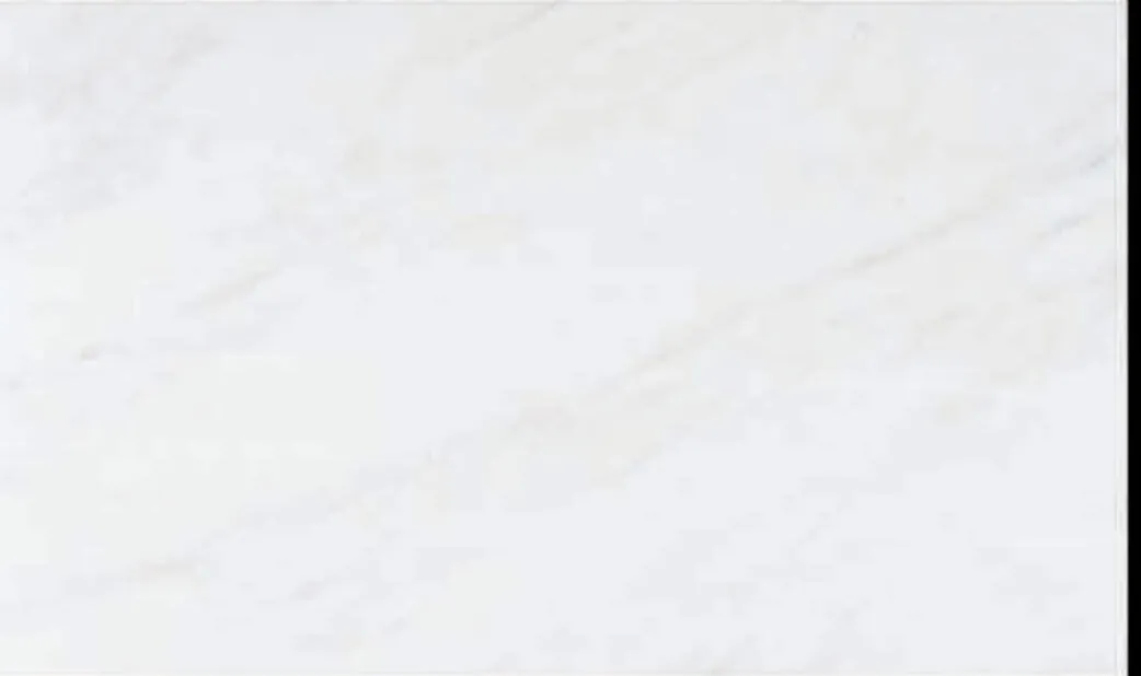Michelangelo Super White slab, soft white ground with faint veining