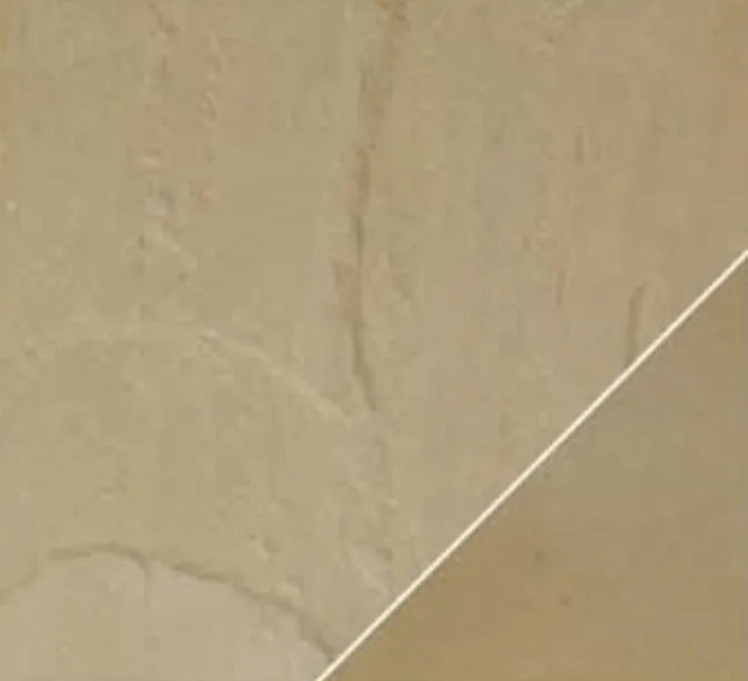 Raj Green Sandstone swatch, olive green-brown