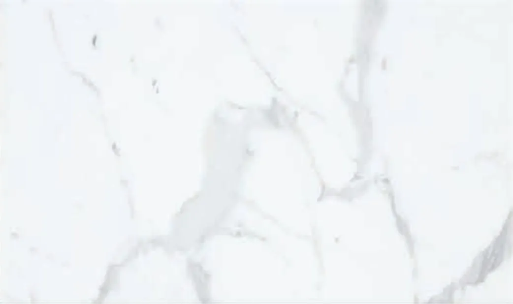 Statuario Tho slab, white ground with soft, cloudy grey veining