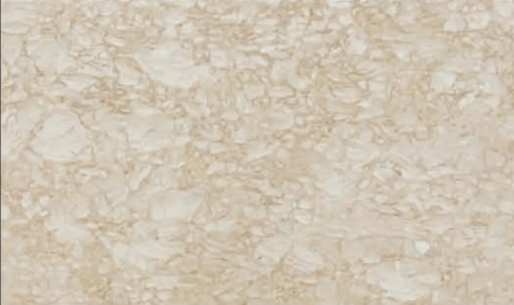 Vegas Gold slab, beige ground densely patterned with golden veins
